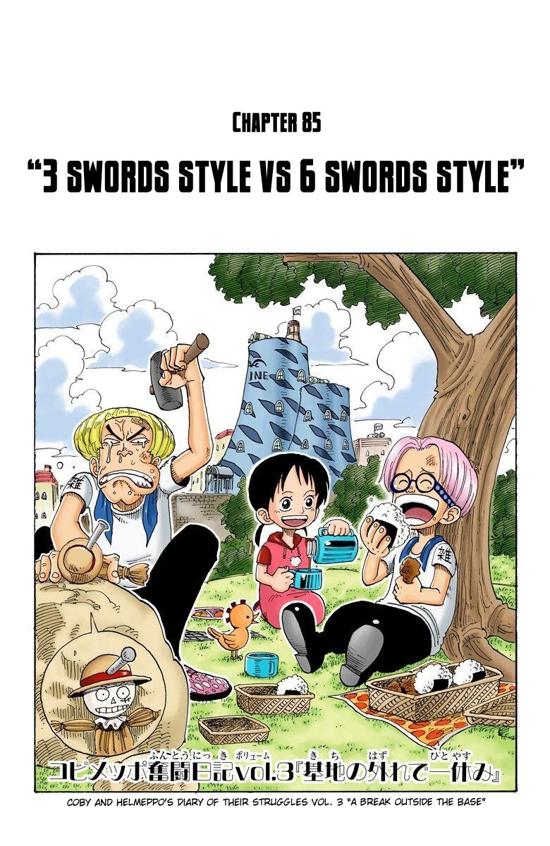 One Piece Digital Colored Chapter 85 image 01